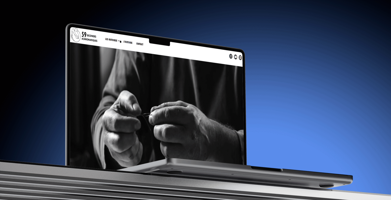 59 SECONDES ACHROMATIQUES MOCKUP 59 SECONDES ACHROMATIQUES MOCKUP